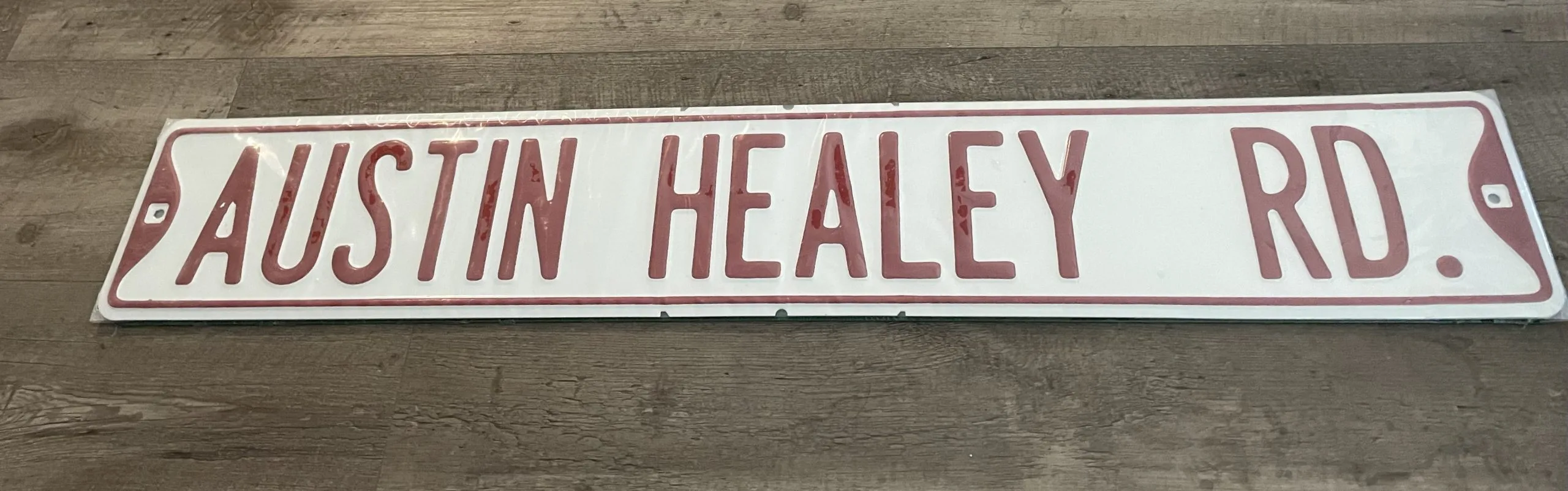 Austin Healey Rd. - Street Signs Metal Sign