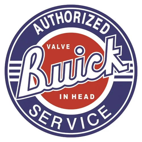 Authorized Buick Service (Round) - Tin Signs Metal Sign