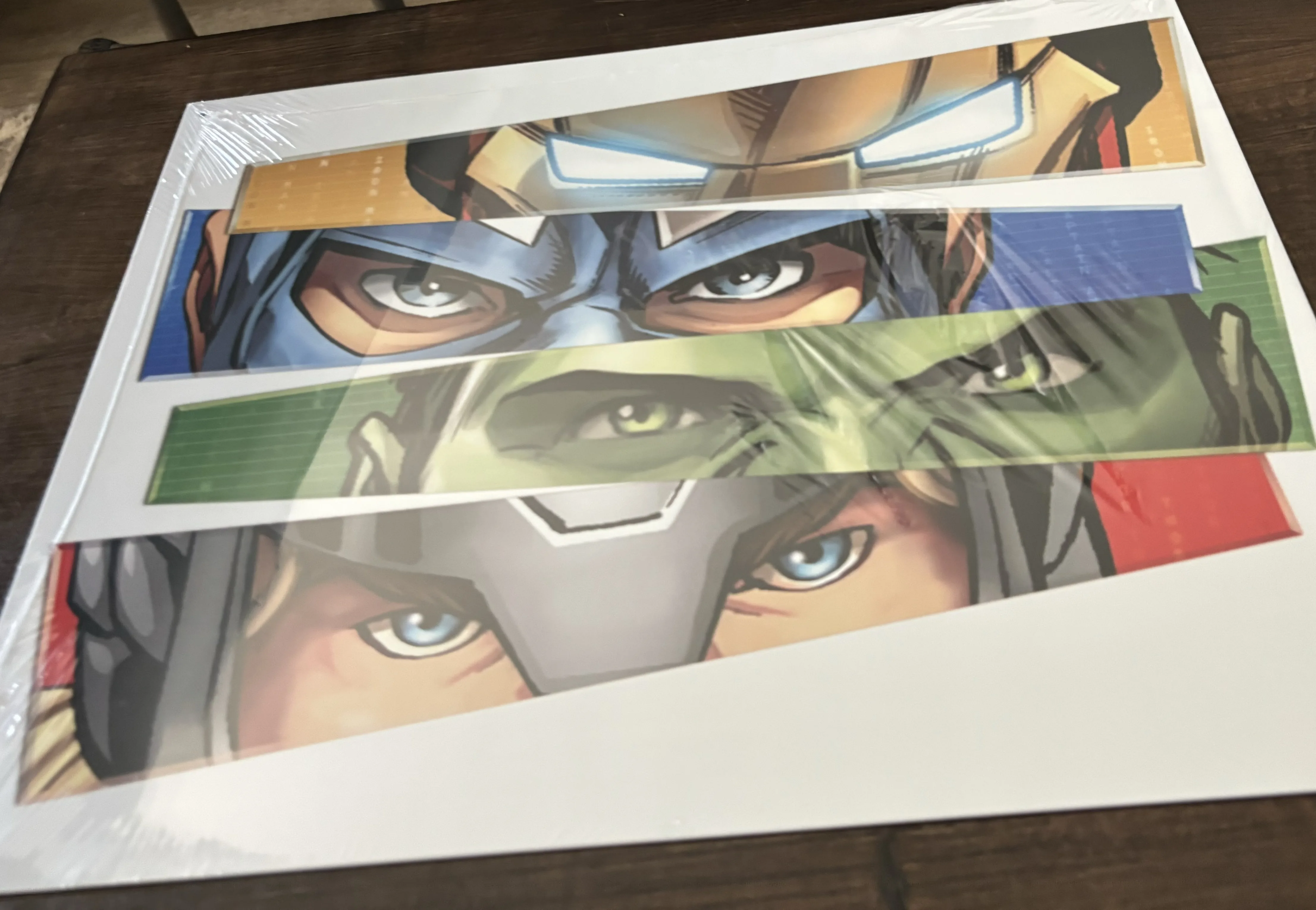 Avengers-Group Eyes - Tin Signs Metal Sign