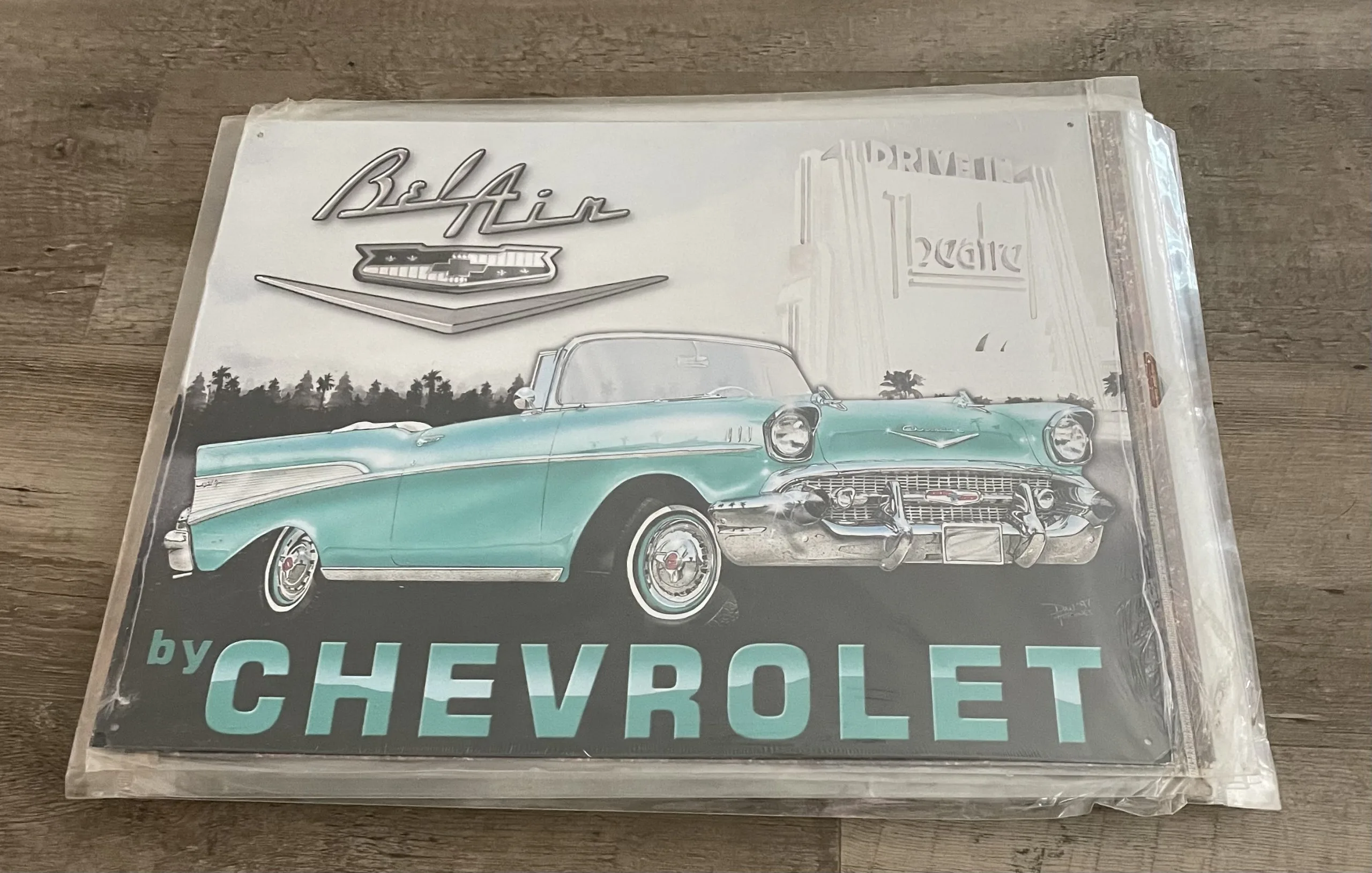 Bel Air By Chevrolet - Tin Signs Metal Sign