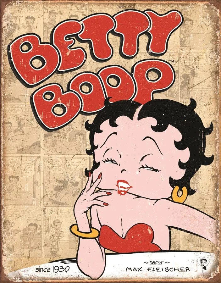 Betty Boop - Retro - Tin Signs Metal Sign