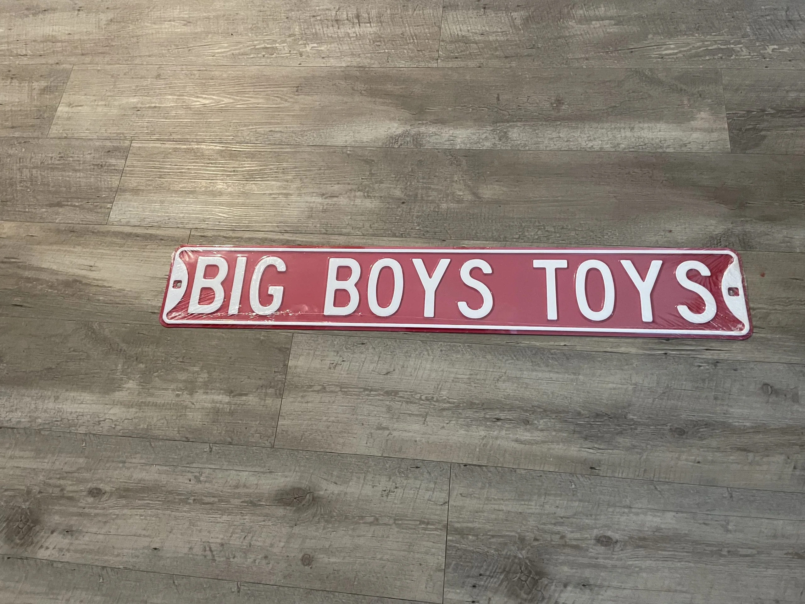 Big Boys Toys - Street Signs Metal Sign