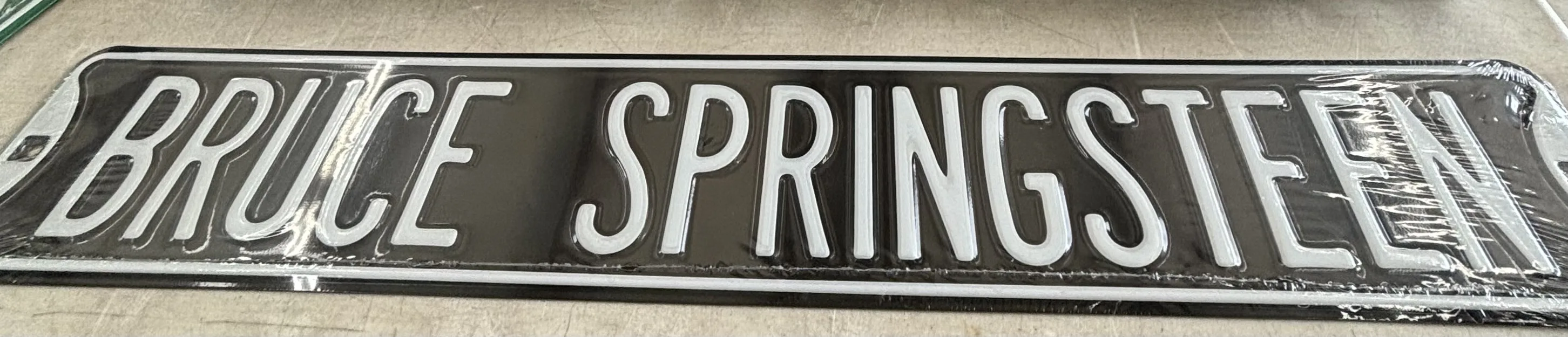 Bruce Springsteen - Street Signs Metal Sign