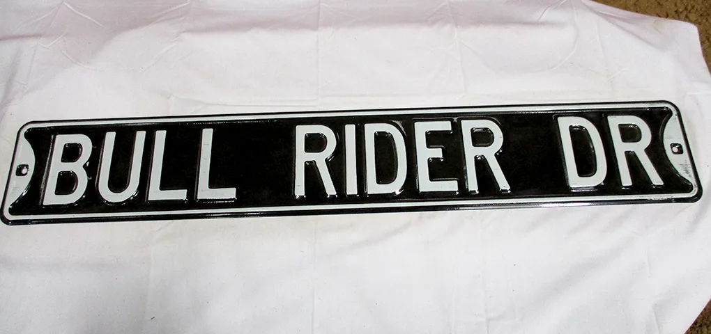 Bull Rider Dr - Street Signs Metal Sign