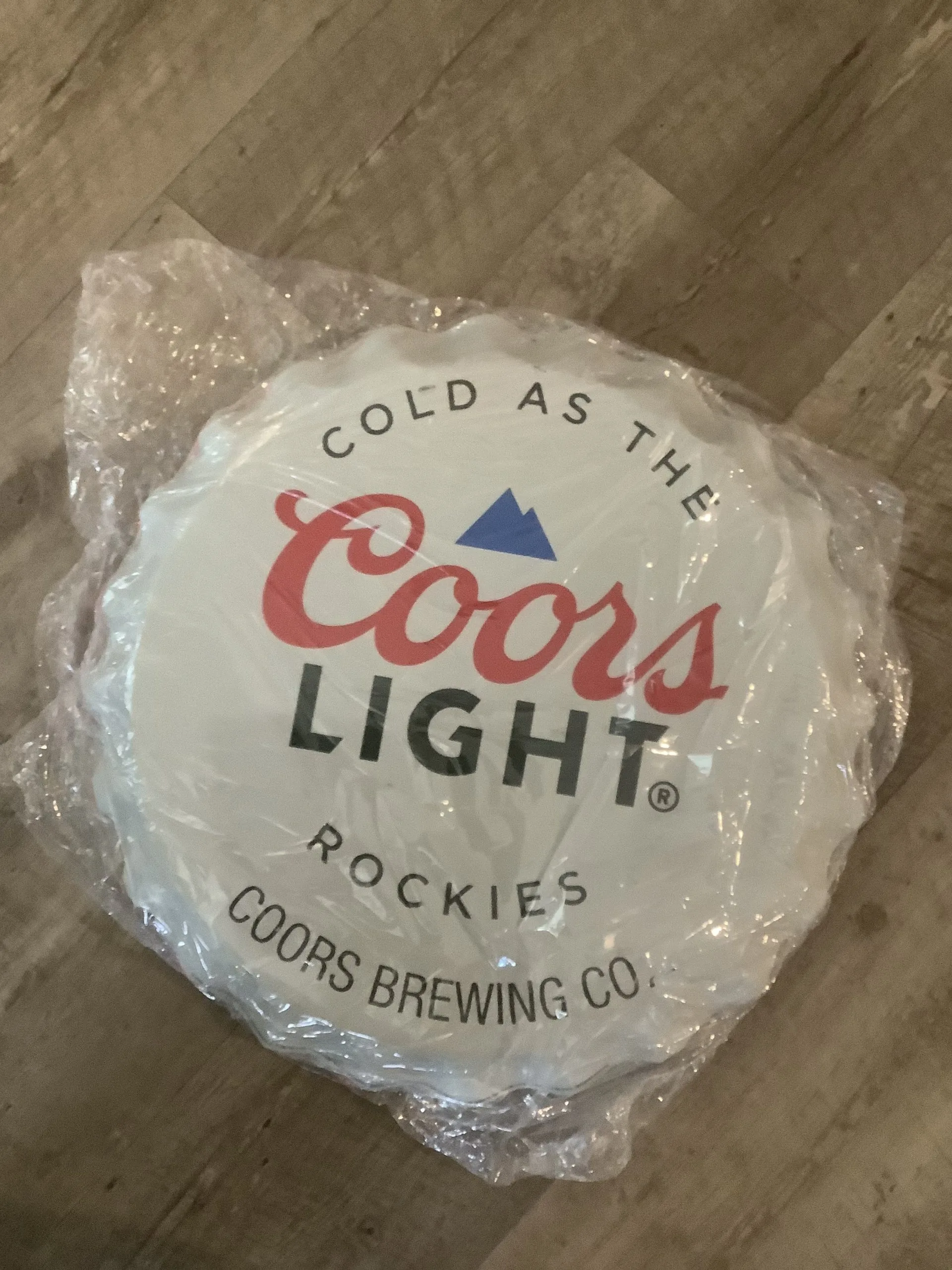 Coors Light Bottle Cap - Bottle Caps Metal Sign
