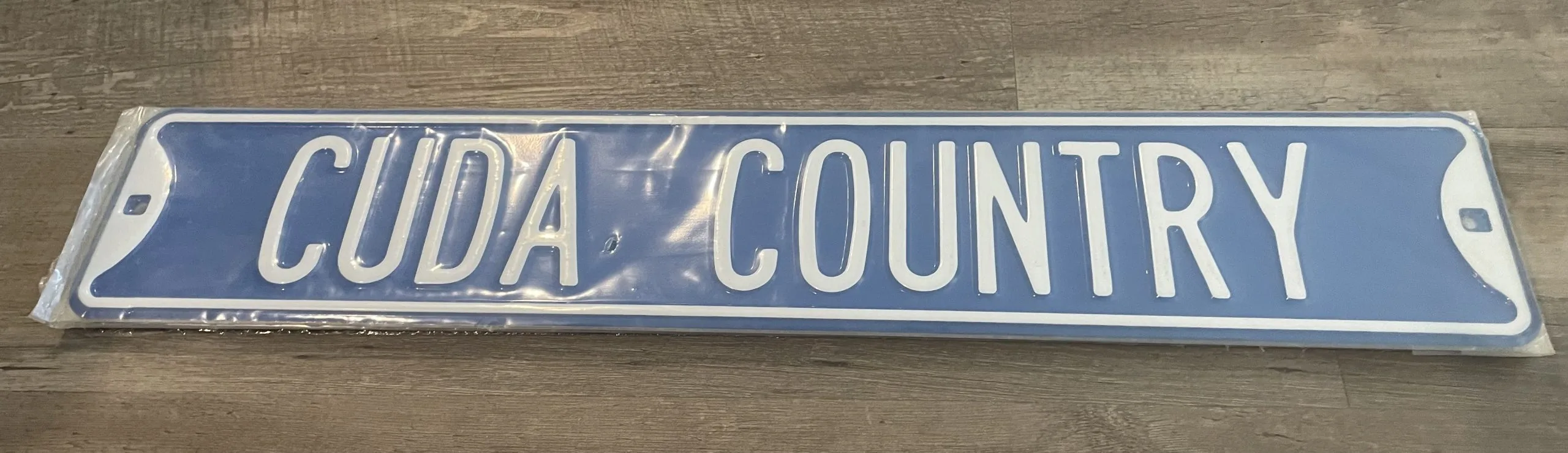 Cuda Country - Street Signs Metal Sign