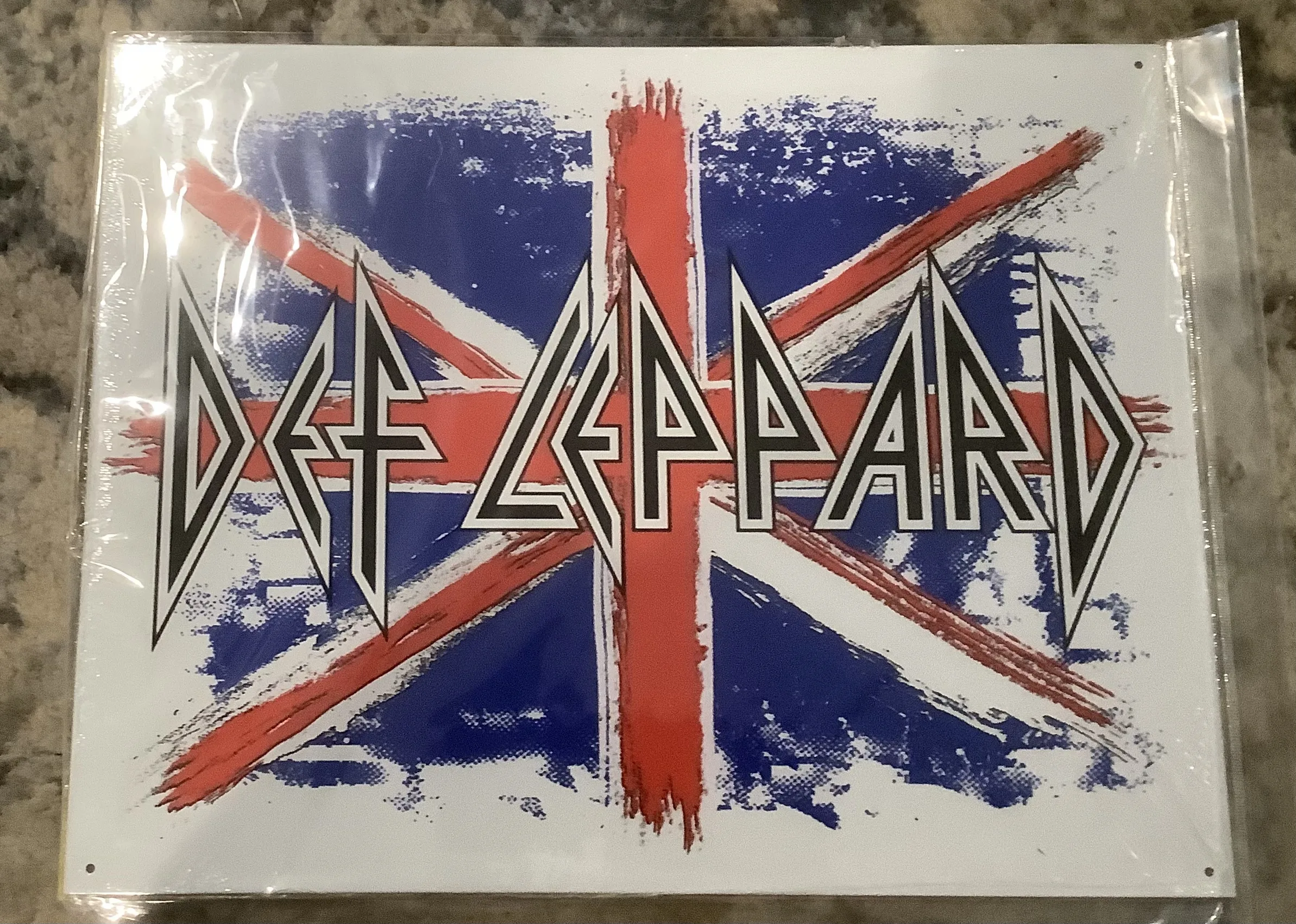 Def Leppard-Union Jack - Tin Signs Metal Sign