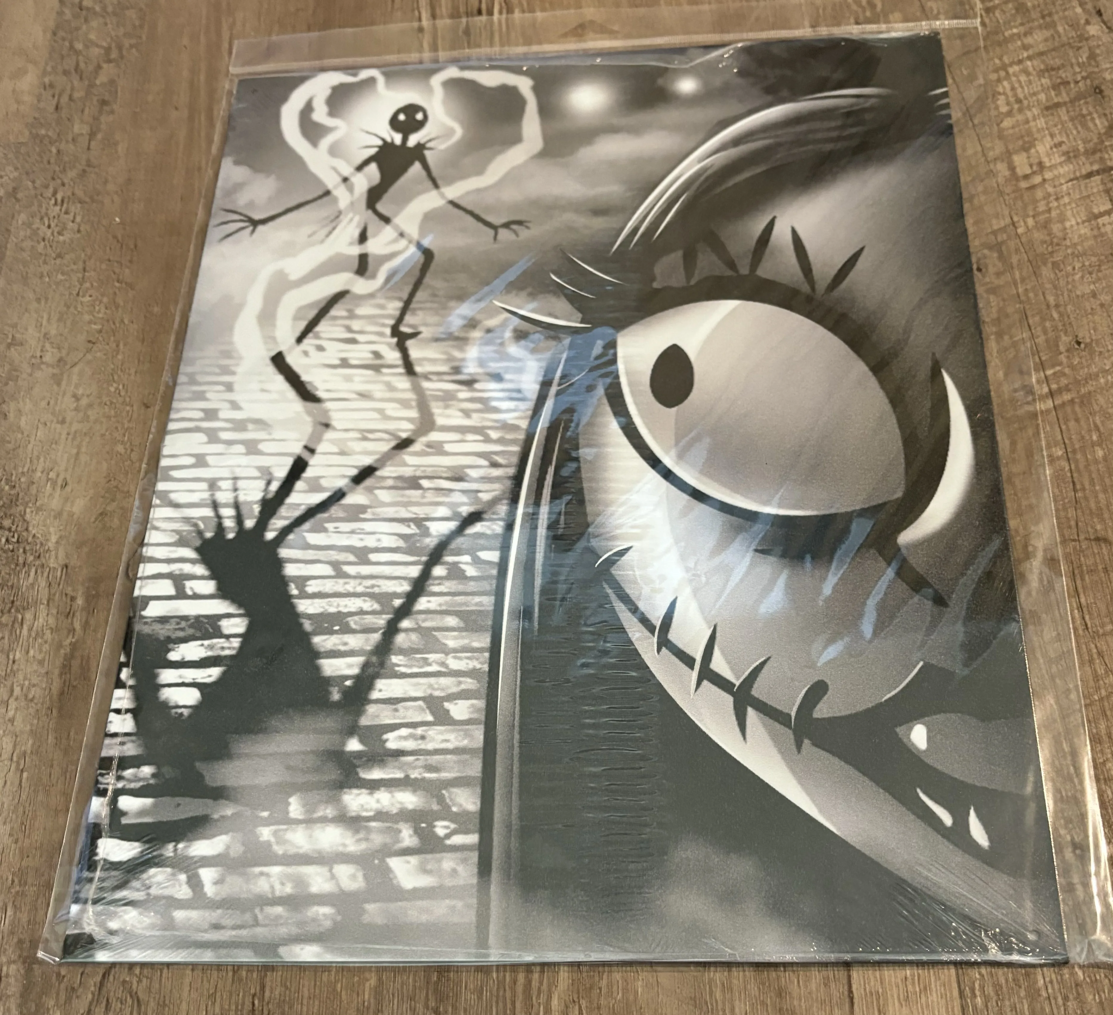 Disney-Nightmare Before Christmas (Silhouette) - Disney Metal Sign