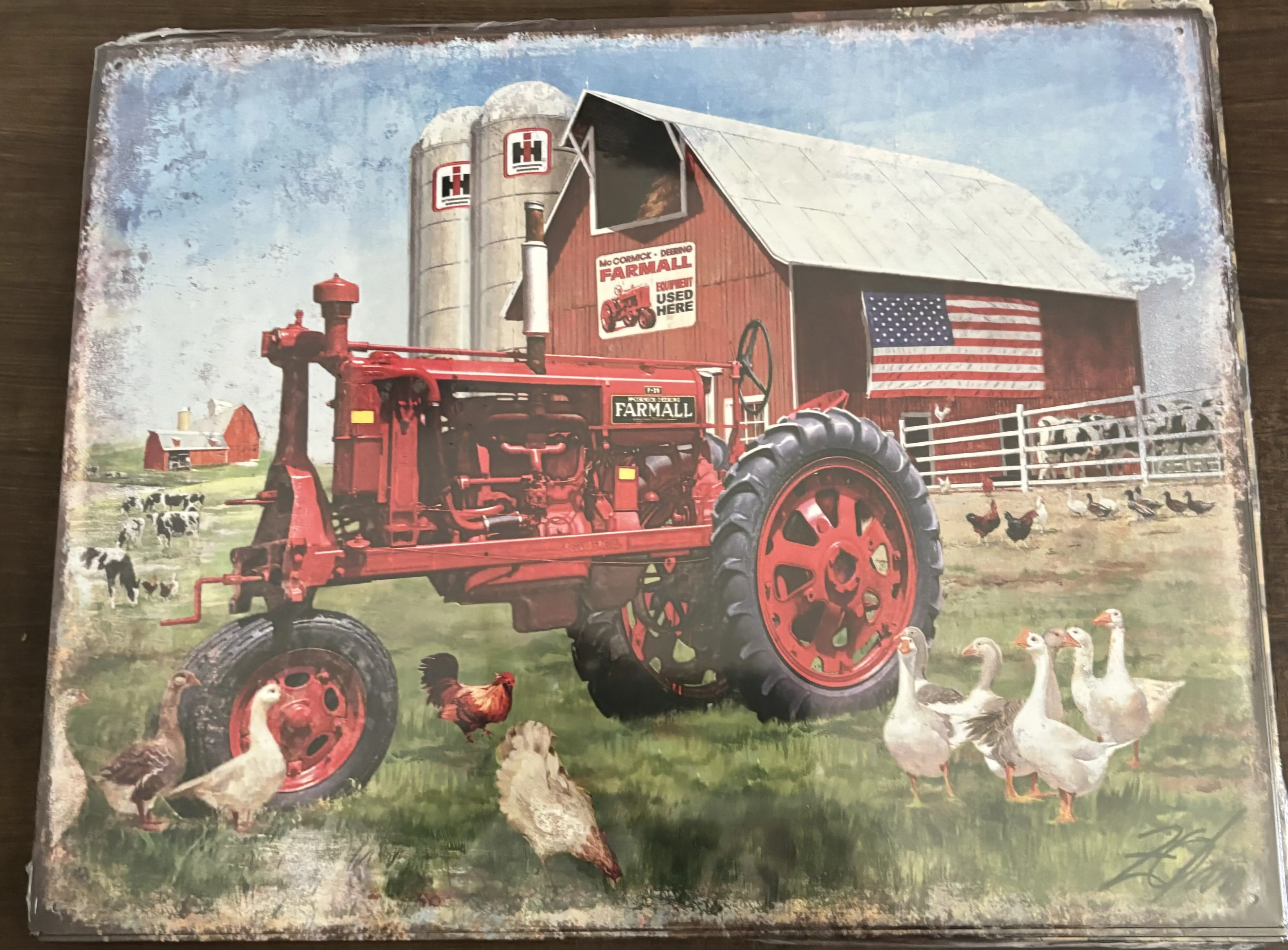 Farmall-Big Red - Tin Signs Metal Sign
