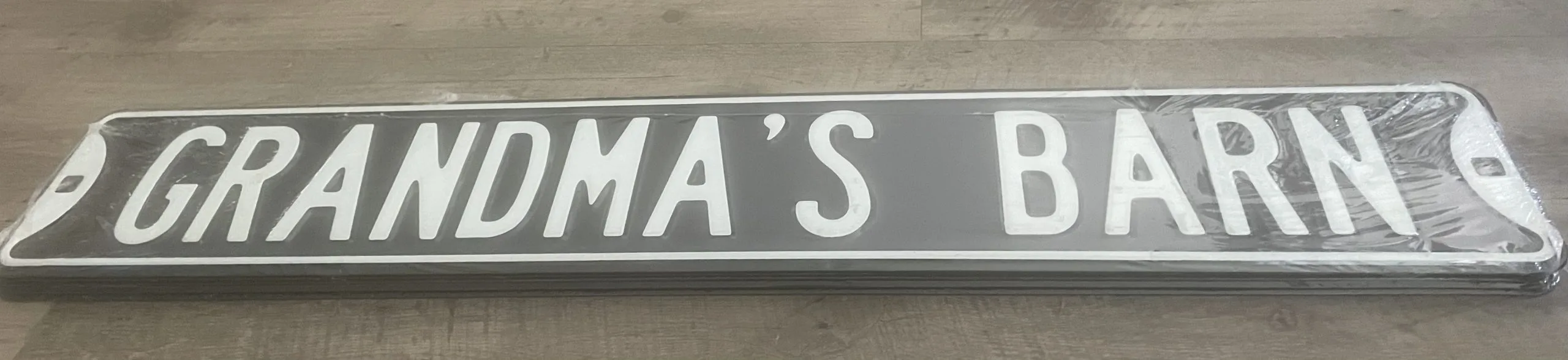 Grandma’s Barn - Street Signs Metal Sign