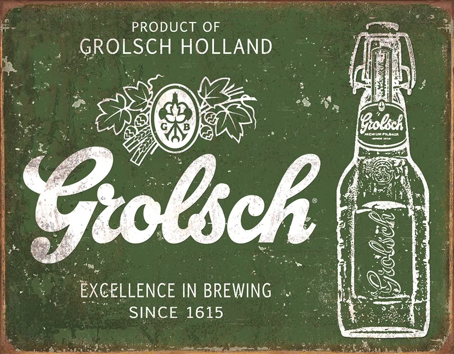 Grolsch - Product Of Grolsch Holland - Tin Signs Metal Sign