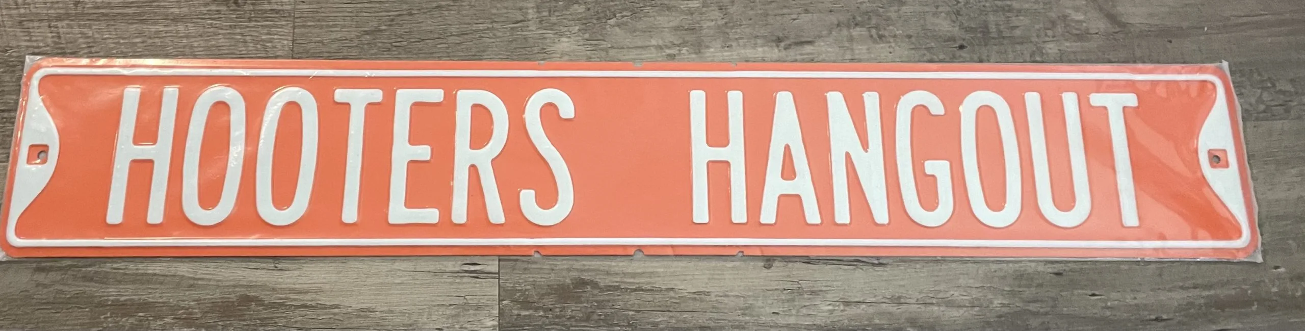 Hooters Hangout - Street Signs Metal Sign