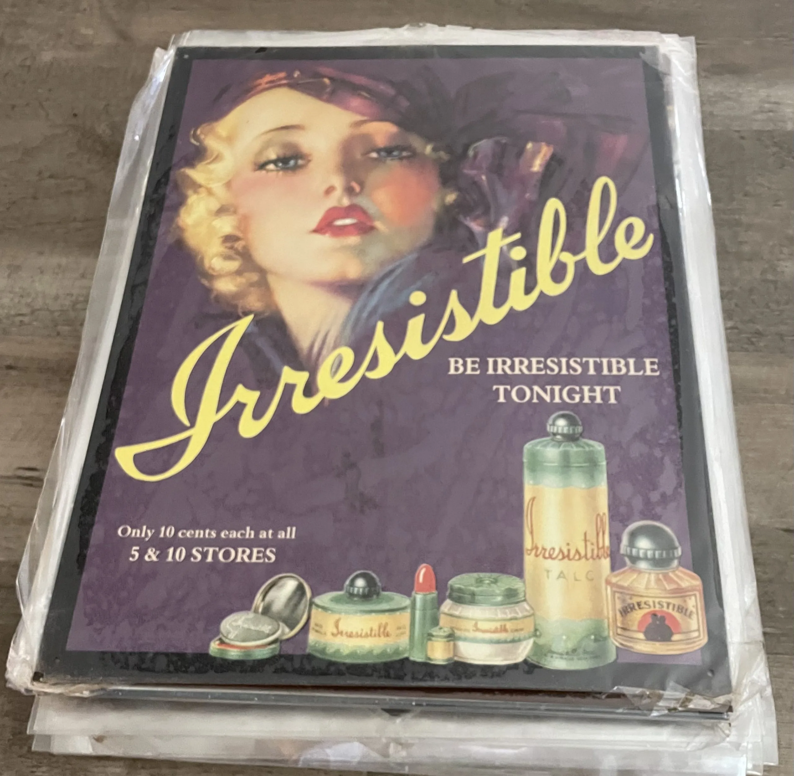 Irresistible-Be Irresistible Tonight - Tin Signs Metal Sign
