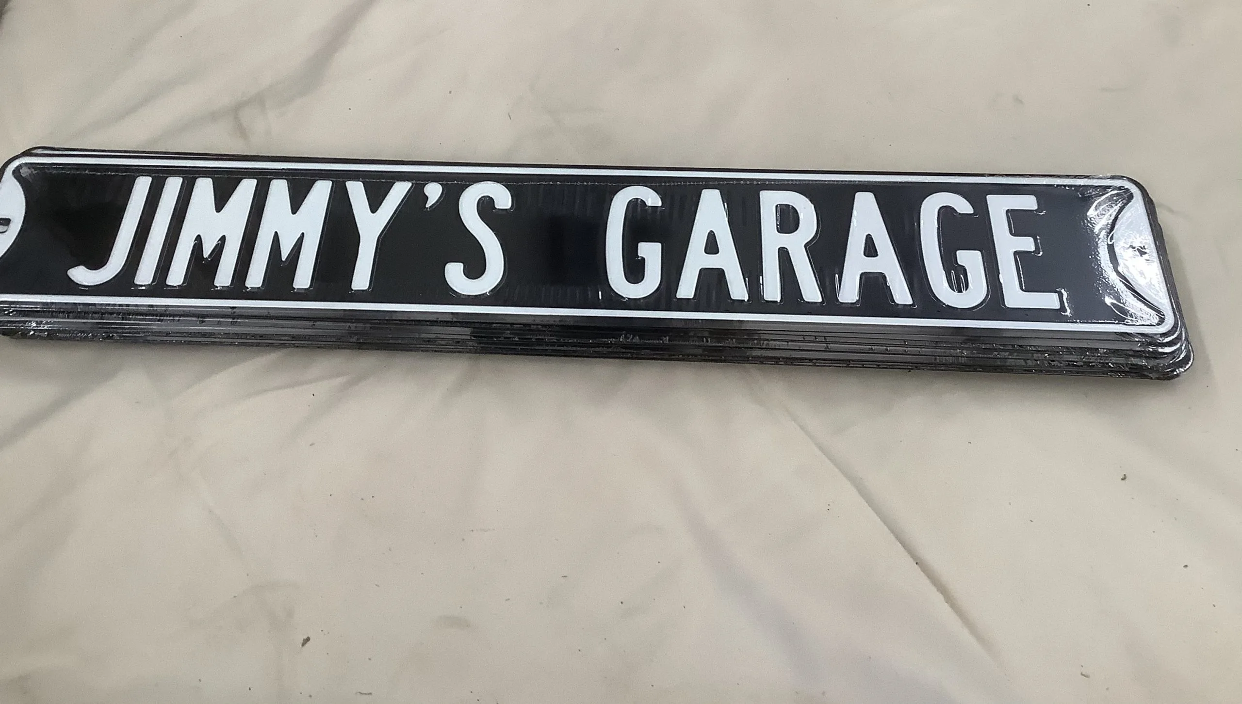 Jimmy’s Garage - Street Signs Metal Sign