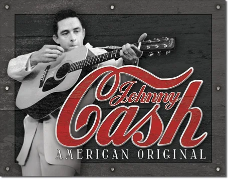 Johnny Cash - American Original - Tin Signs Metal Sign