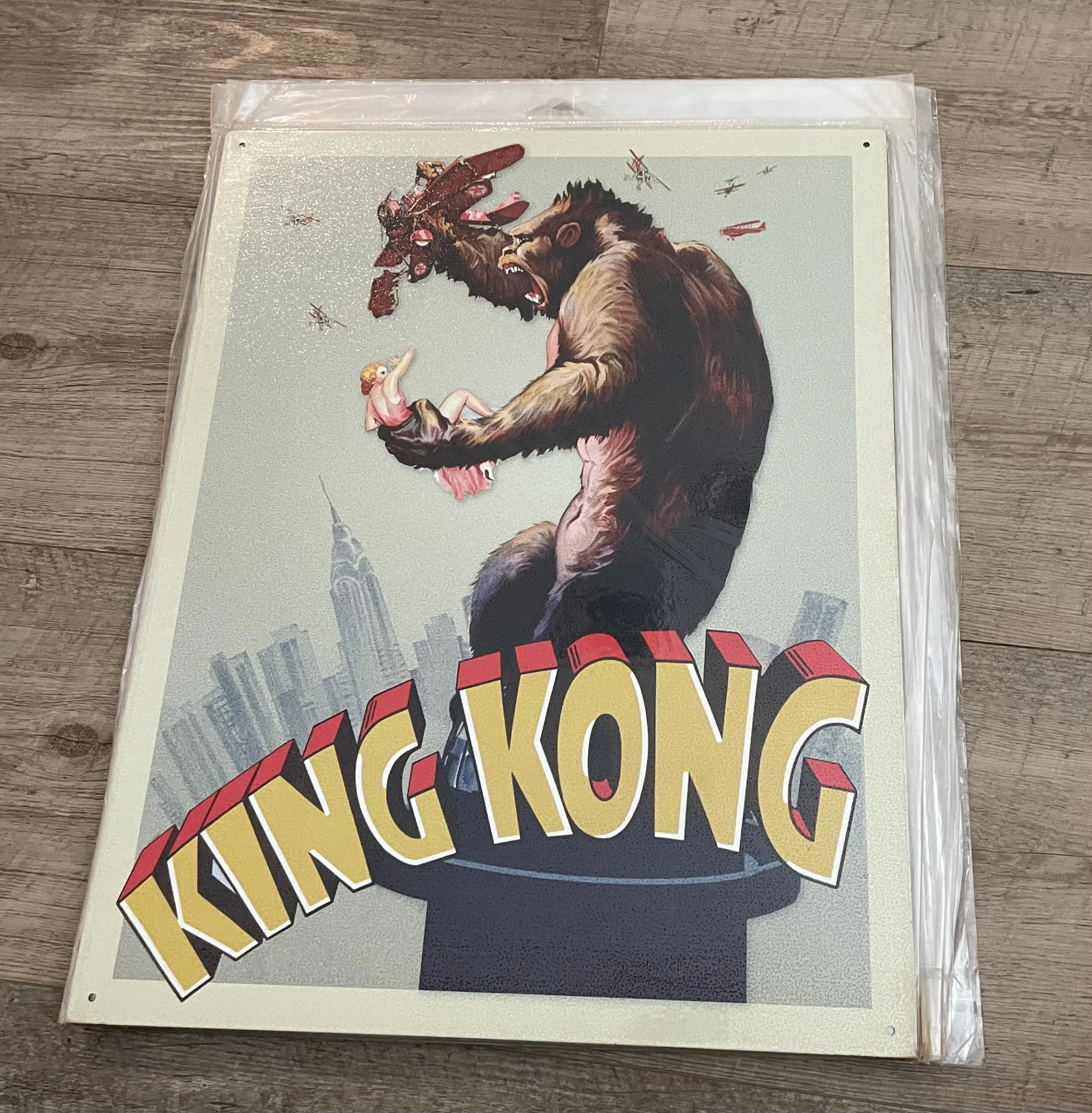 King Kong - Tin Signs Metal Sign