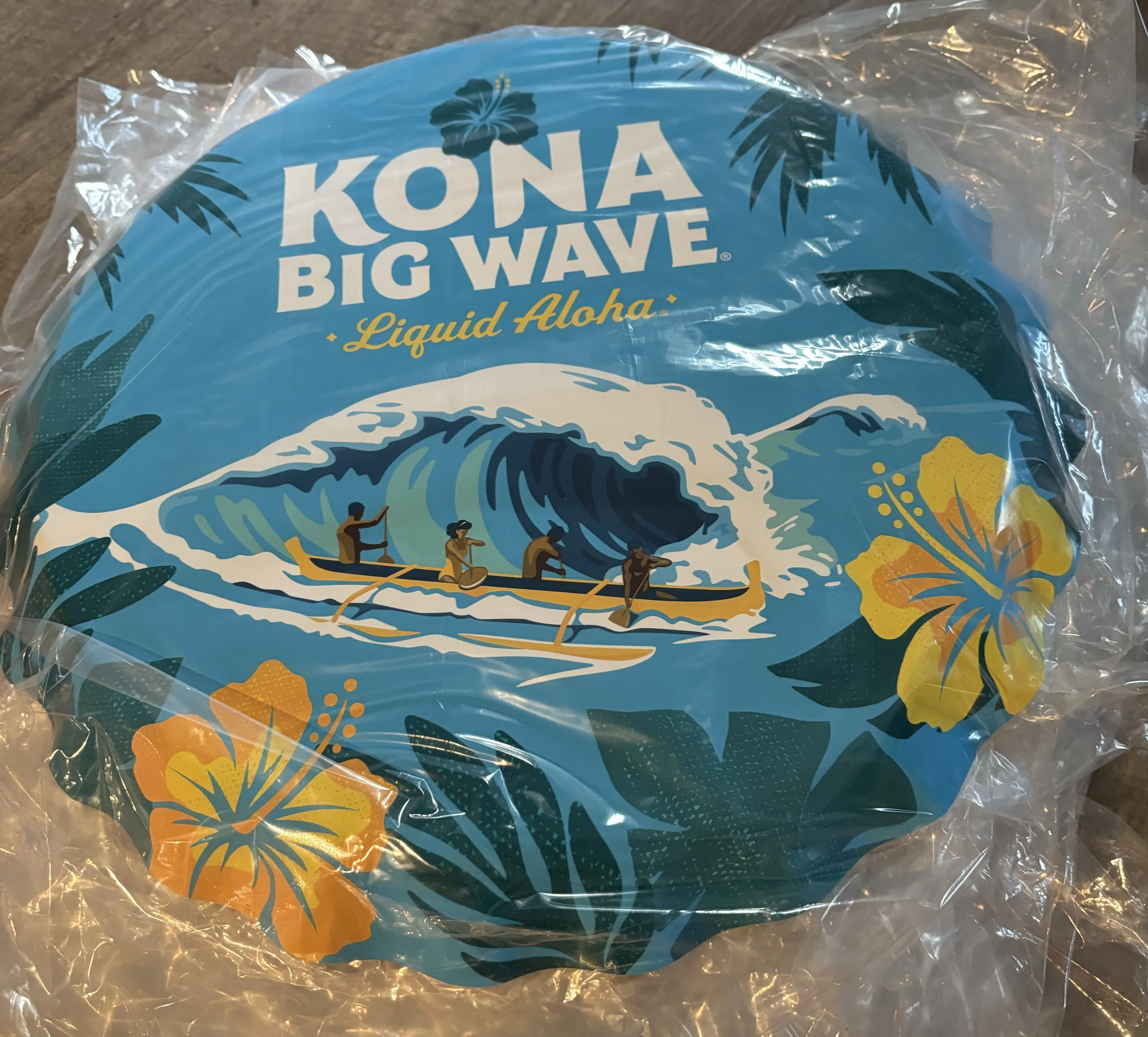Kona-Blue Wave Bottle Cap - Bottle Caps Metal Sign