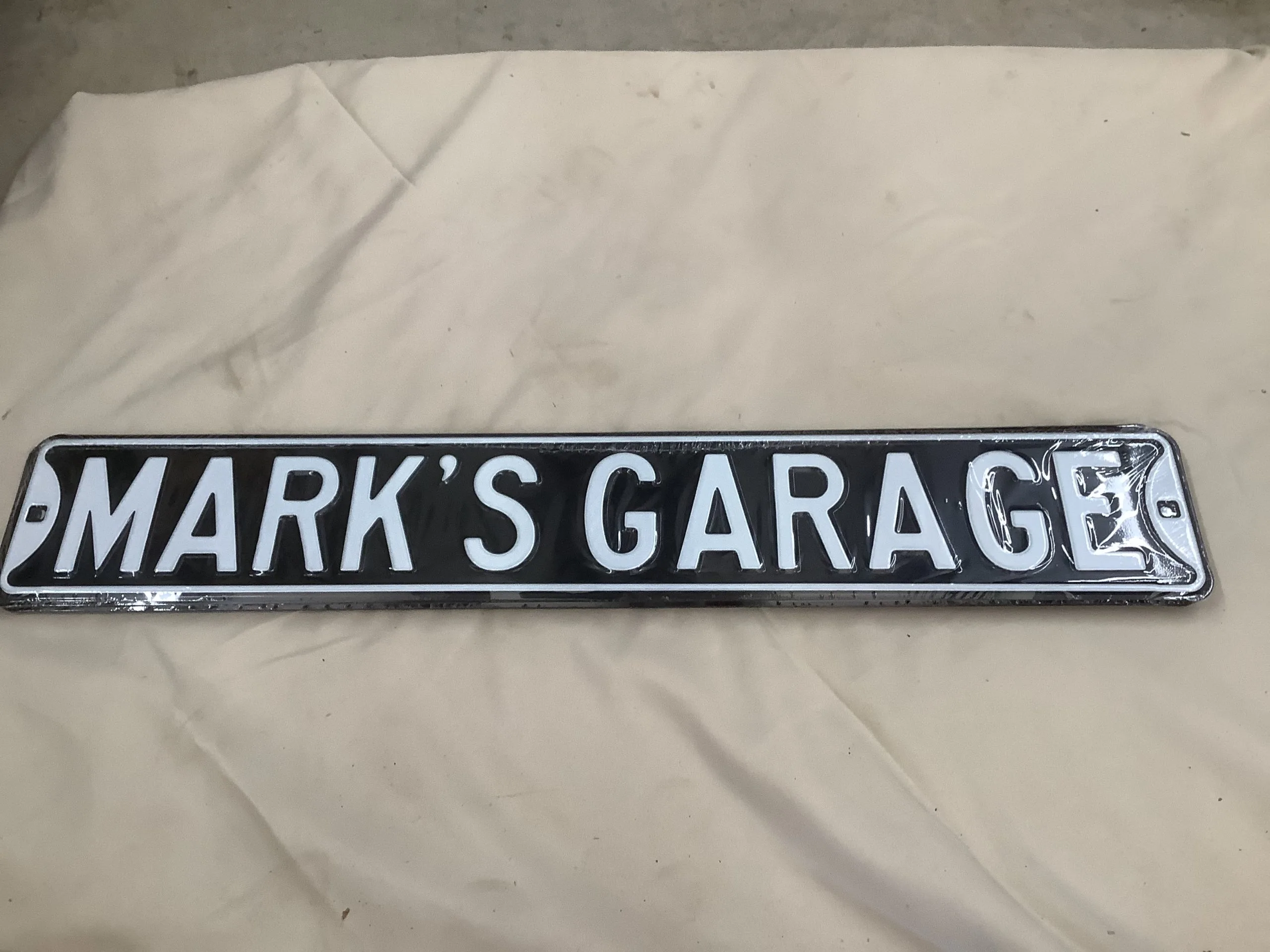 Mark’s Garage - Street Signs Metal Sign