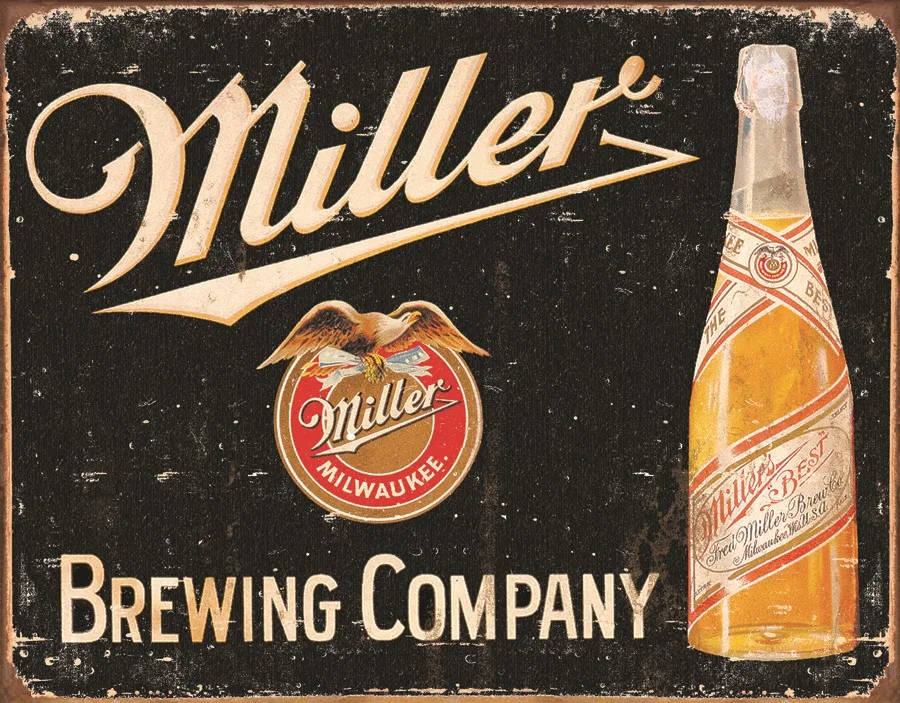 Miller Brewing Company - Tin Signs Metal Sign