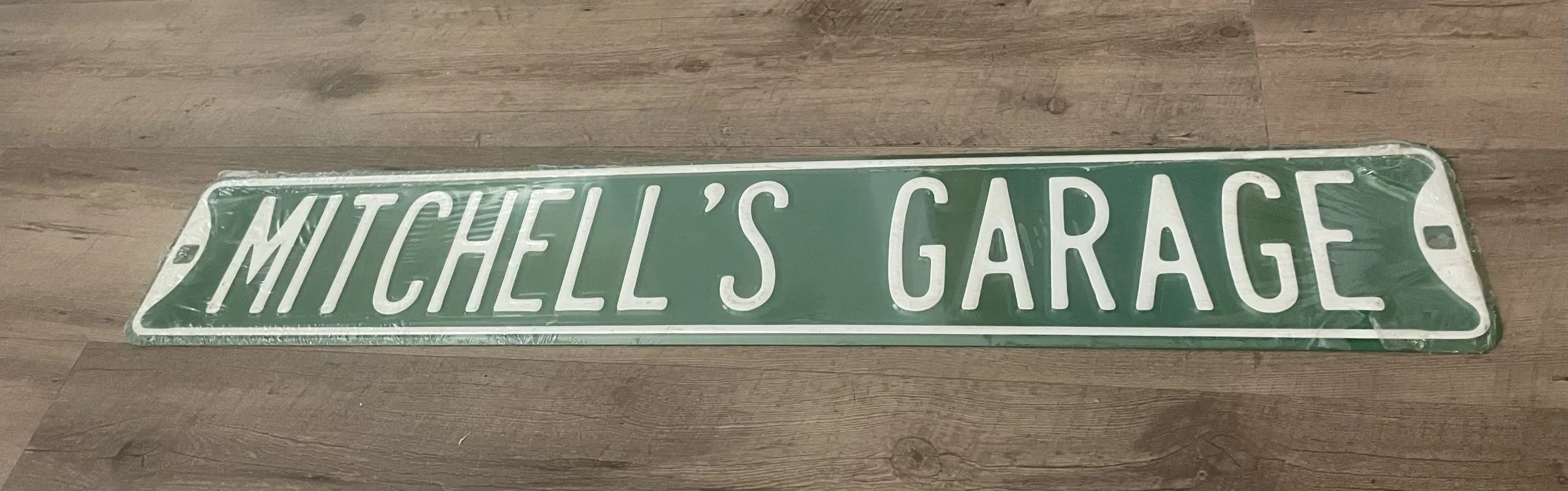 Mitchell's Garage - Street Signs Metal Sign