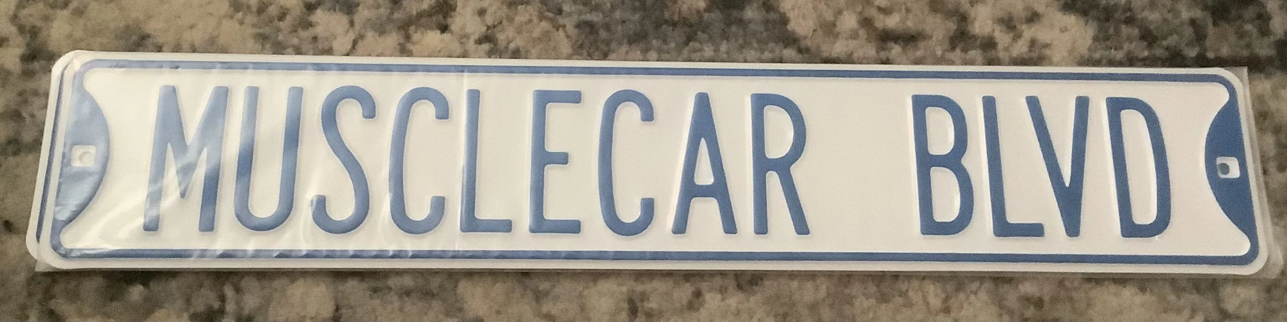 Muscle Car Blvd - Street Signs Metal Sign