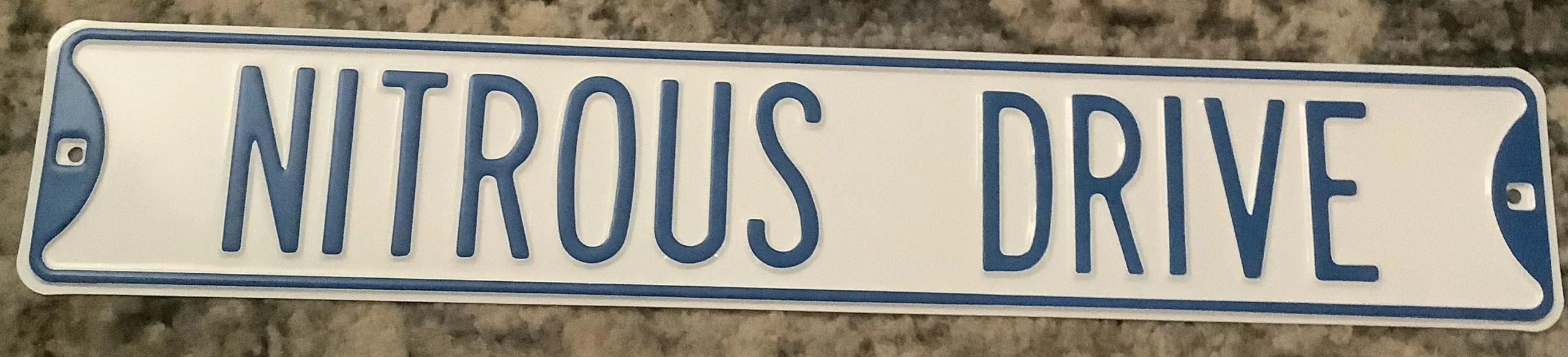 Nitrous Drive - Street Signs Metal Sign