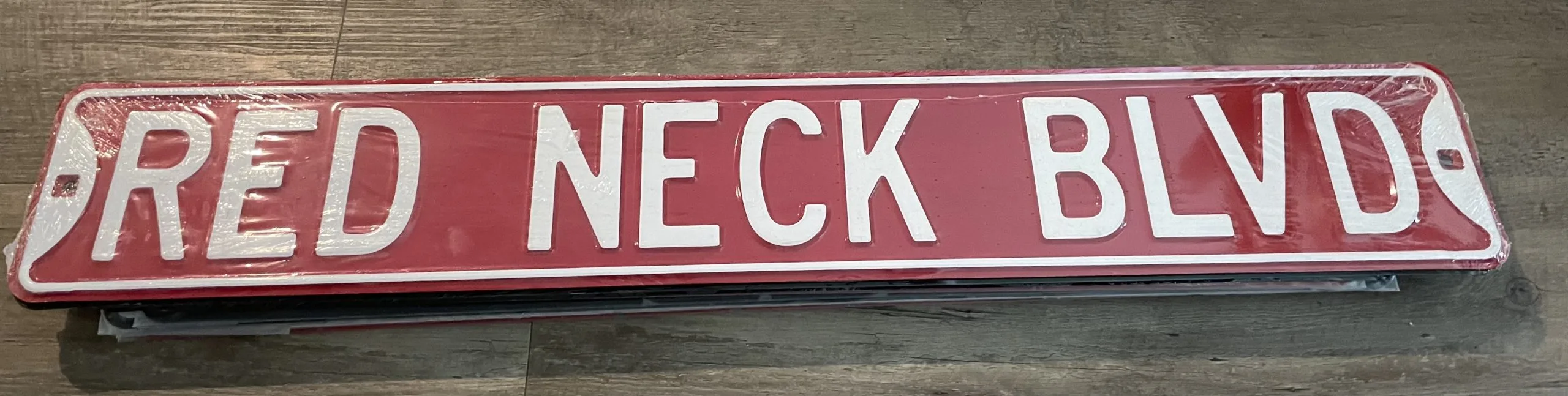 Red Neck Blvd - Street Signs Metal Sign