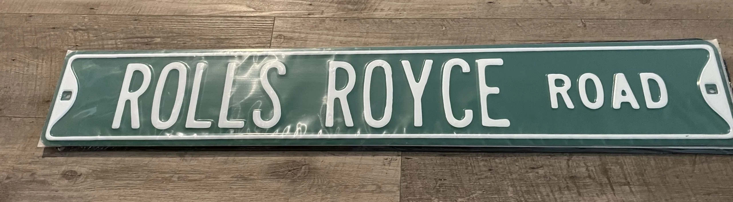 Rolls Royce Road - Street Signs Metal Sign