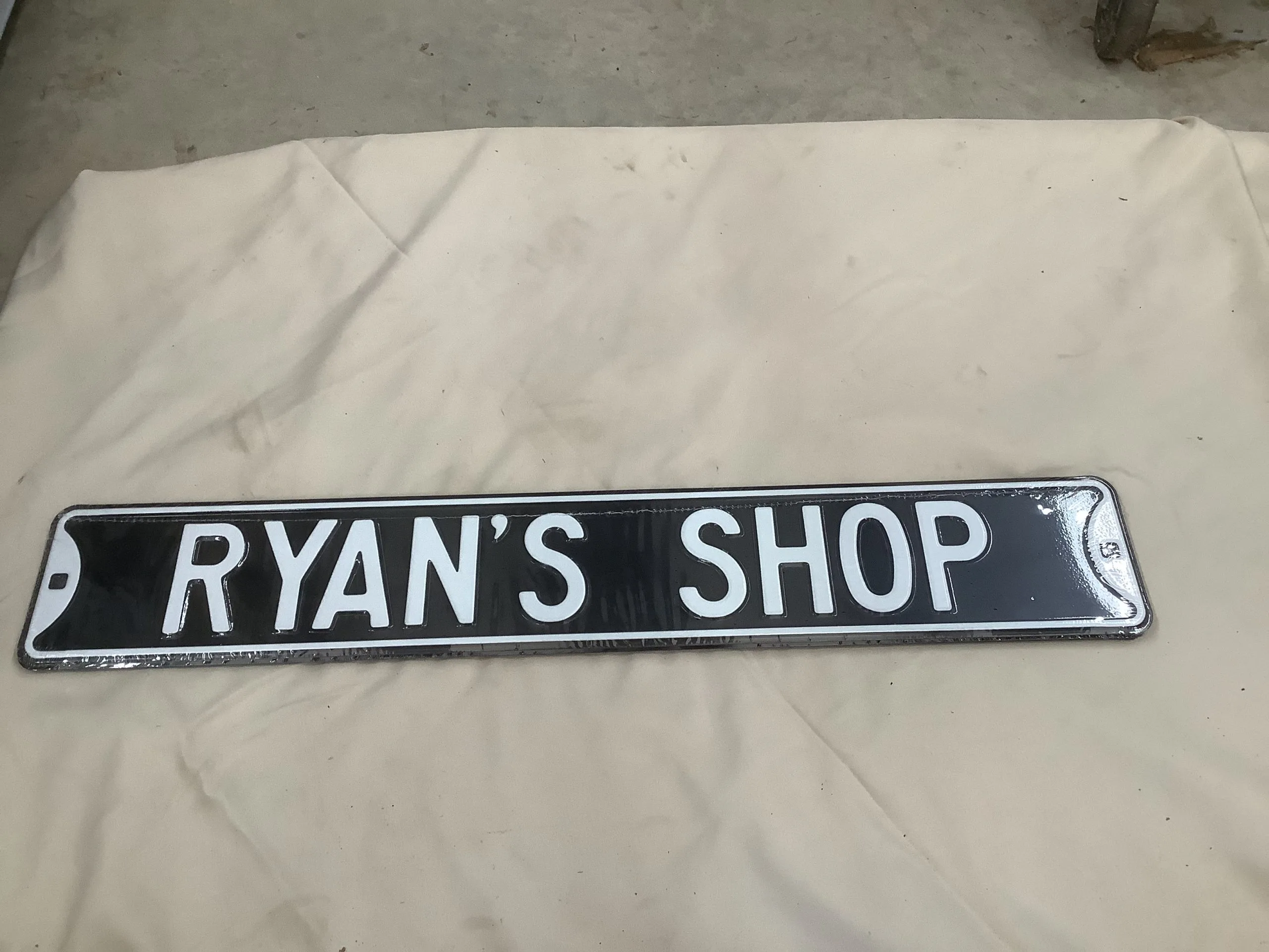 Ryan’s Shop - Street Signs Metal Sign