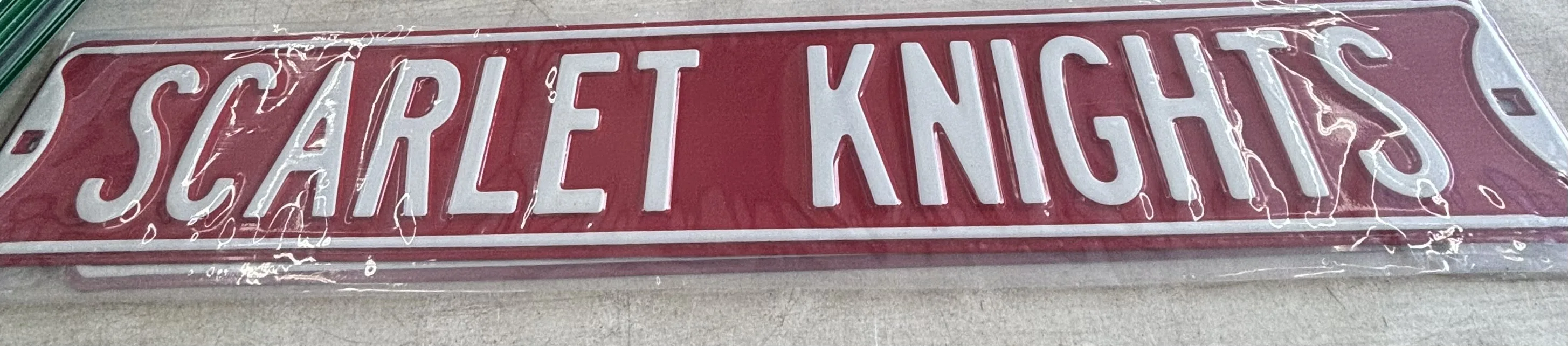 Scarlet Knights - Street Signs Metal Sign