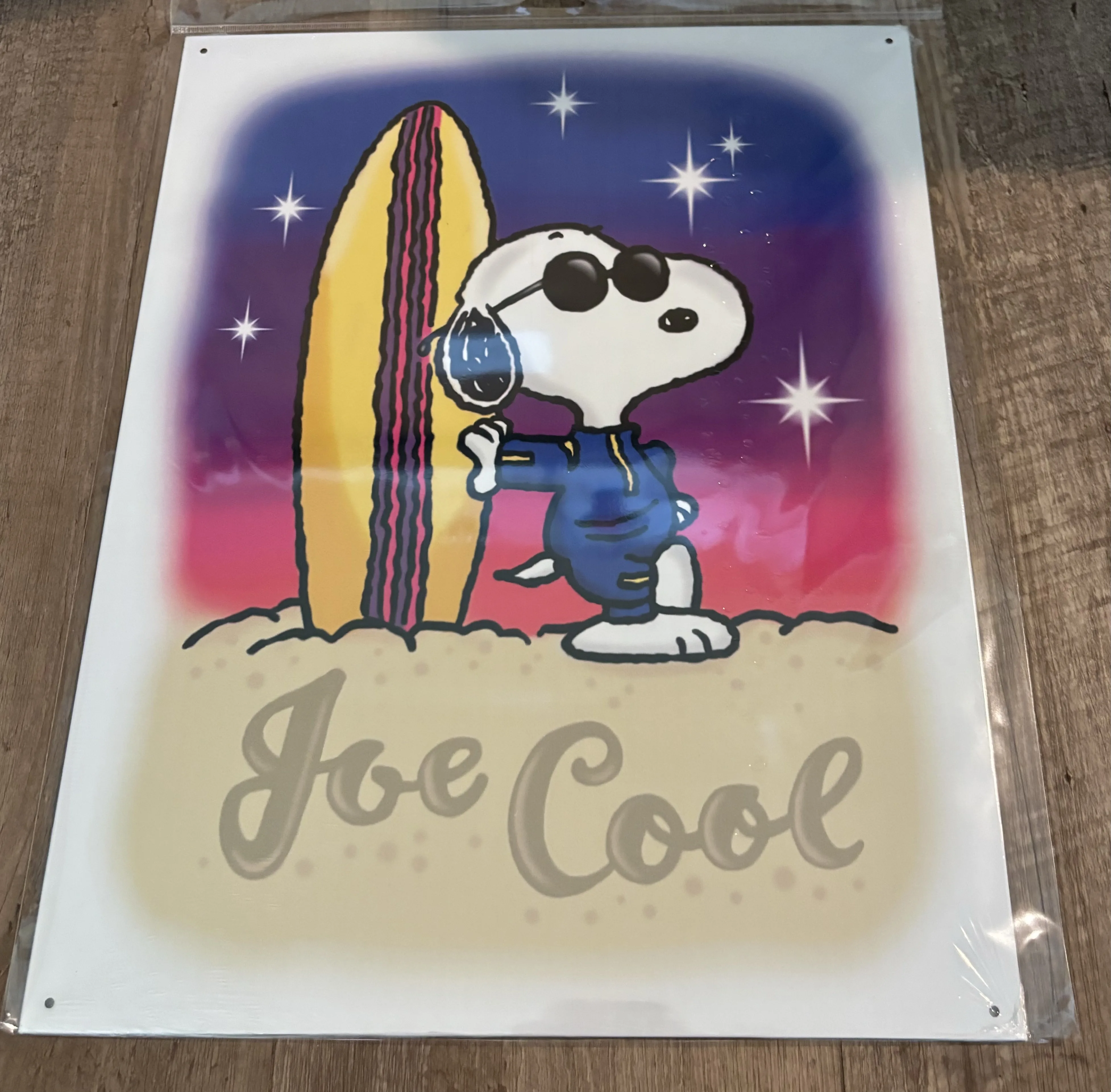 Snoopy-Joe Cool - Comics & Superheroes Metal Sign