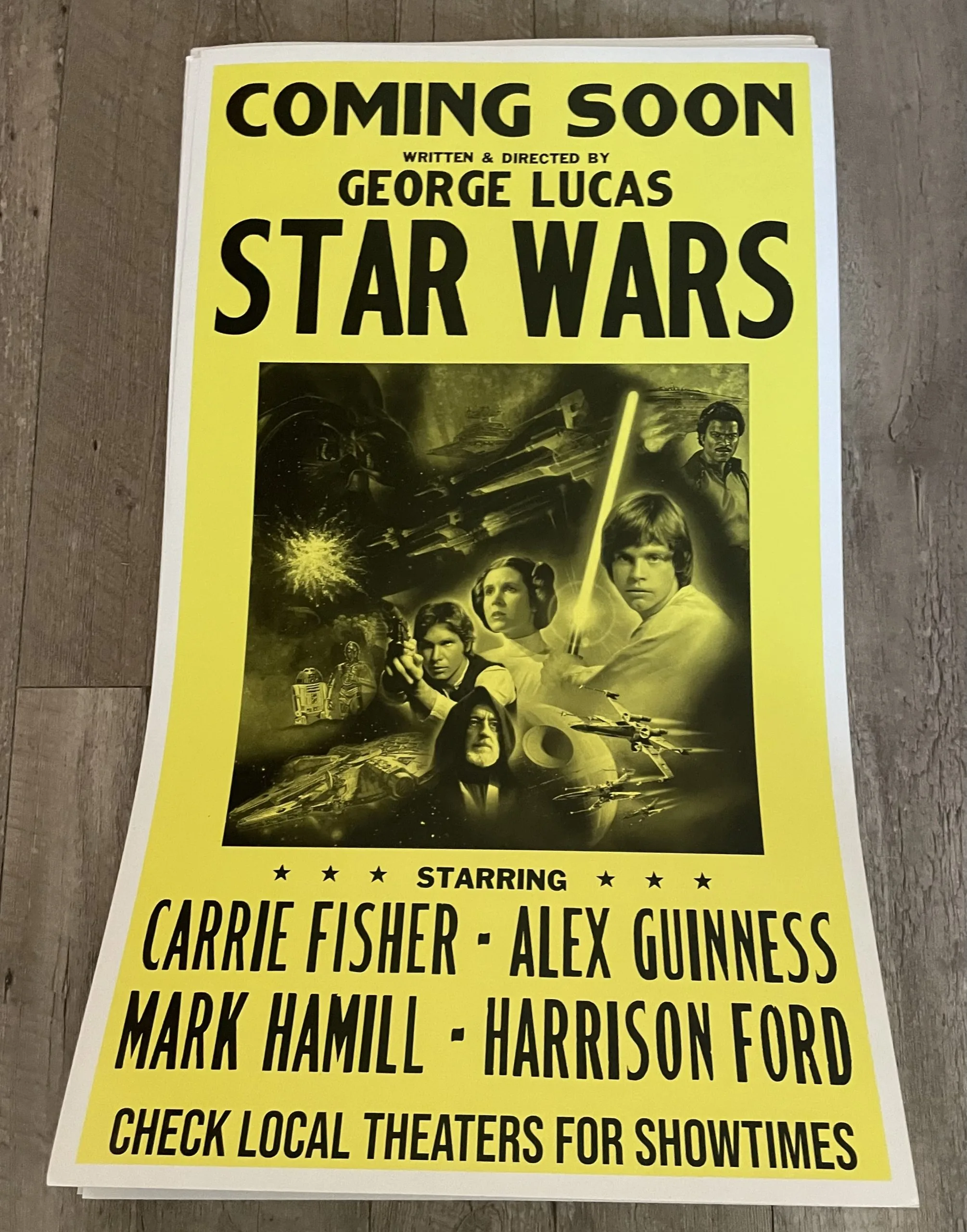 Star Wars Coming Soon - Concert Posters Metal Sign