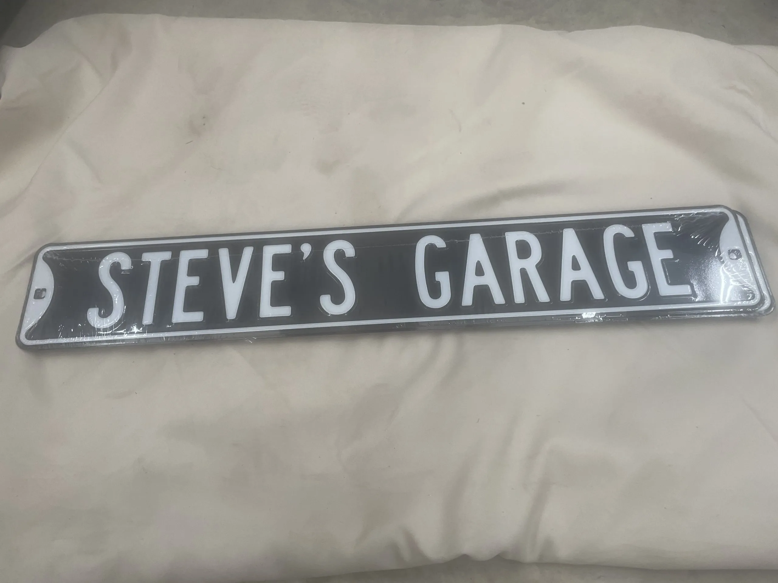 Steve’s Garage - Street Signs Metal Sign