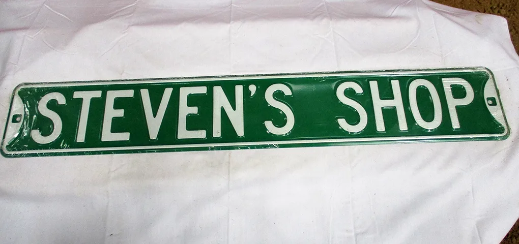 Steven's Shop - Street Signs Metal Sign