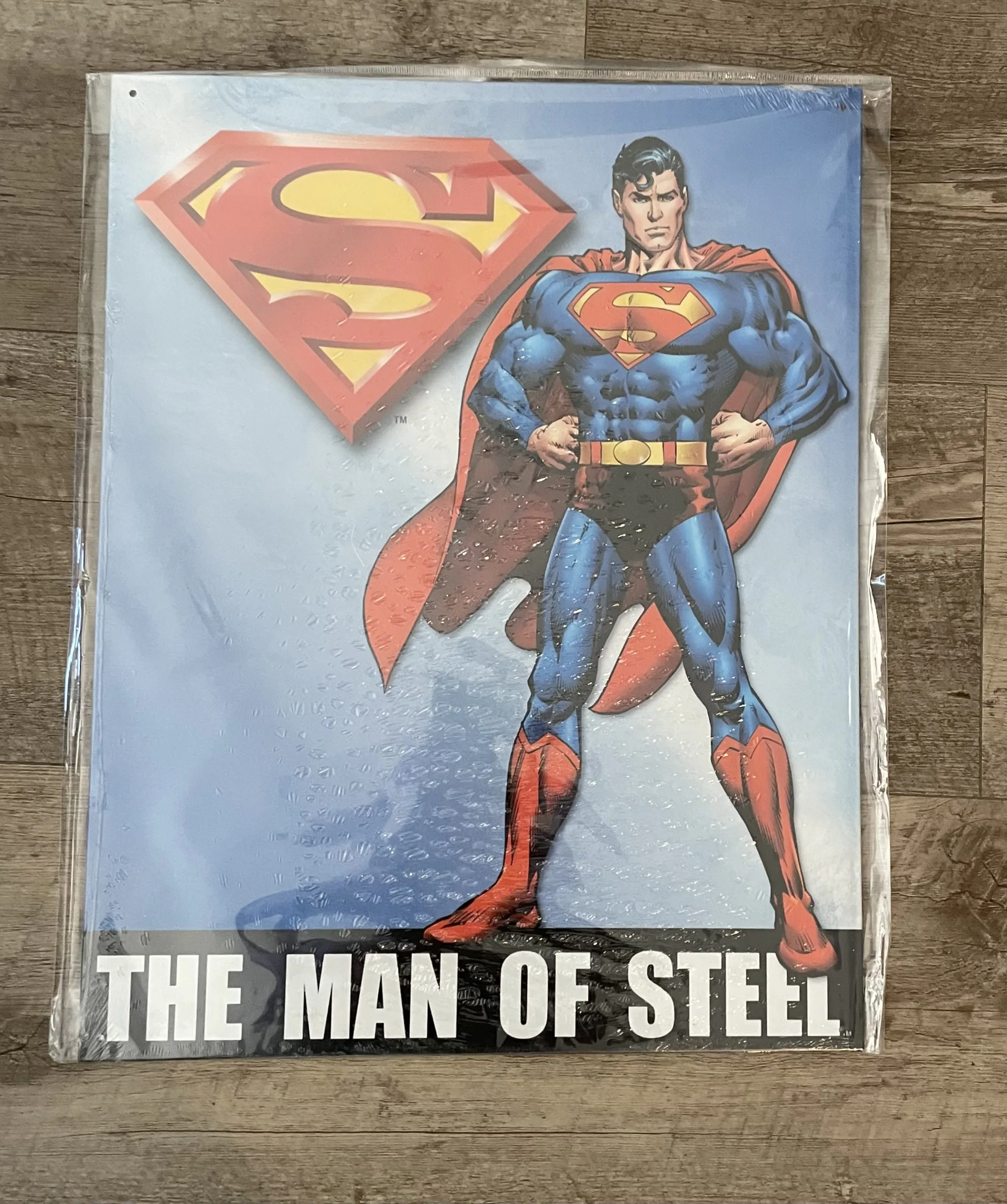 Superman-The Man Of Steel - Tin Signs Metal Sign