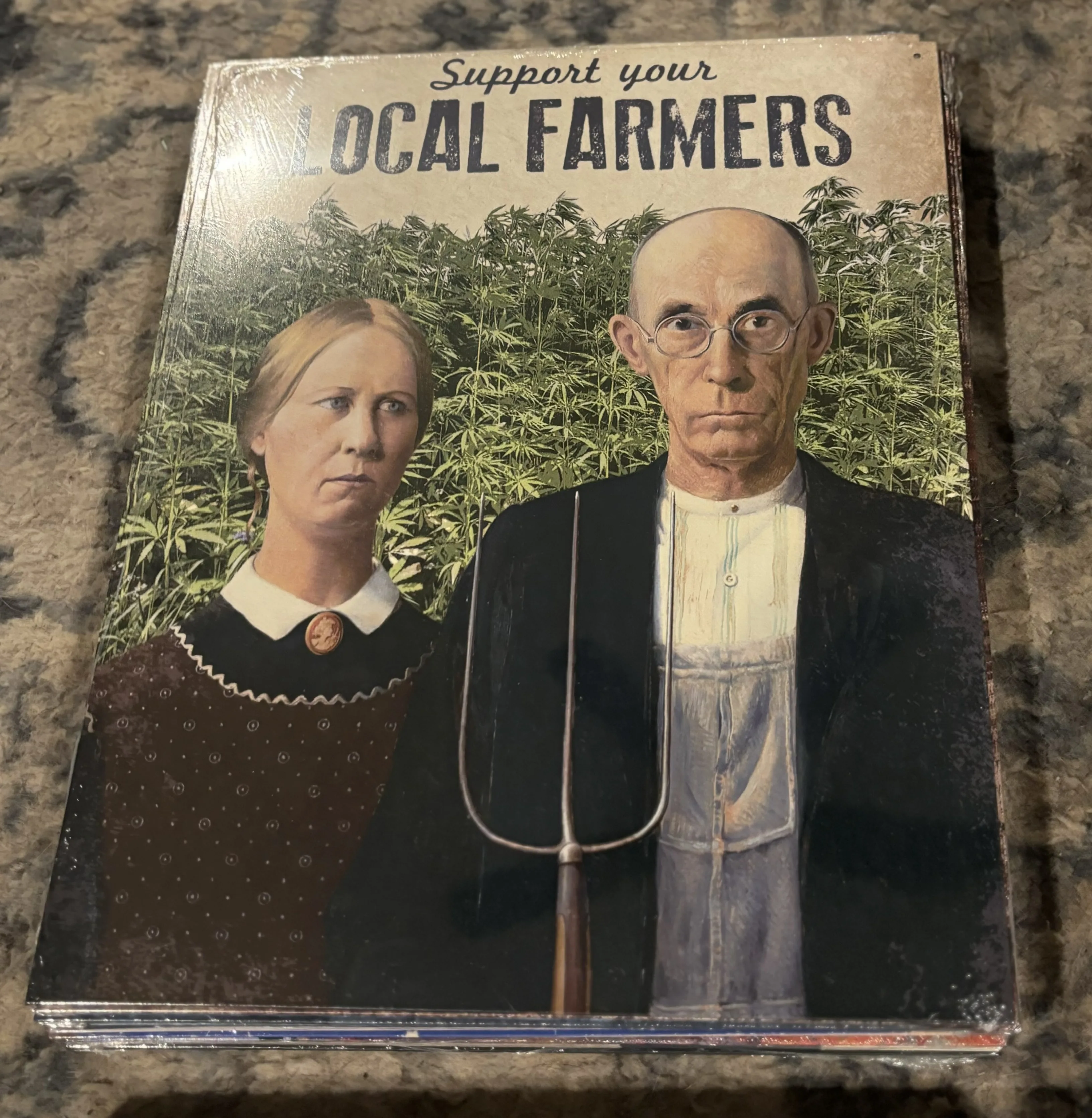 Support Your Local Farmers - Tin Signs Metal Sign