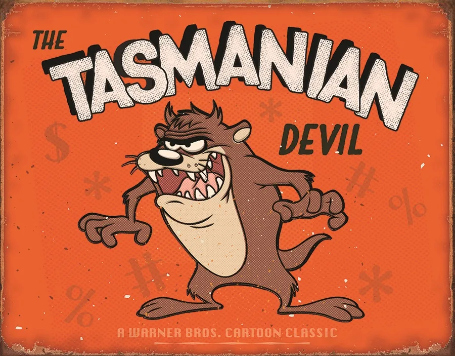 Tasmanian Devil - Tin Signs Metal Sign