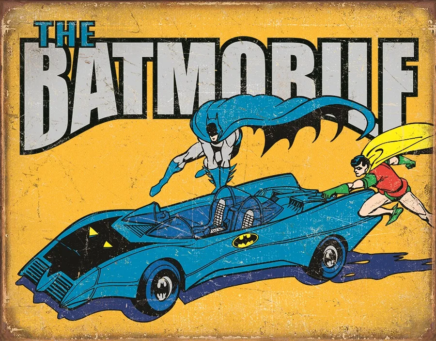 The Batmobile - Tin Signs Metal Sign