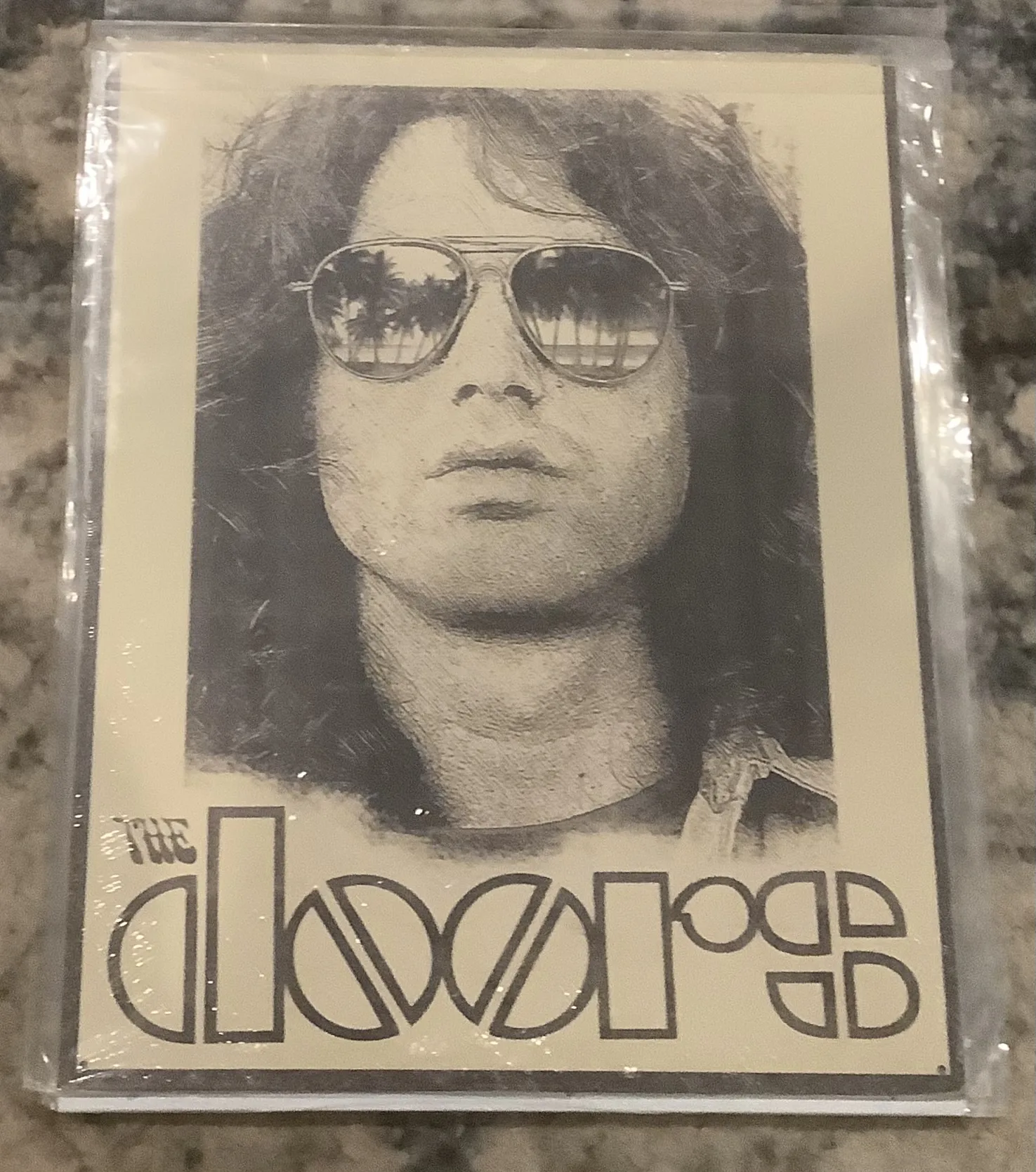 The Doors-Morrison With Shades - Tin Signs Metal Sign