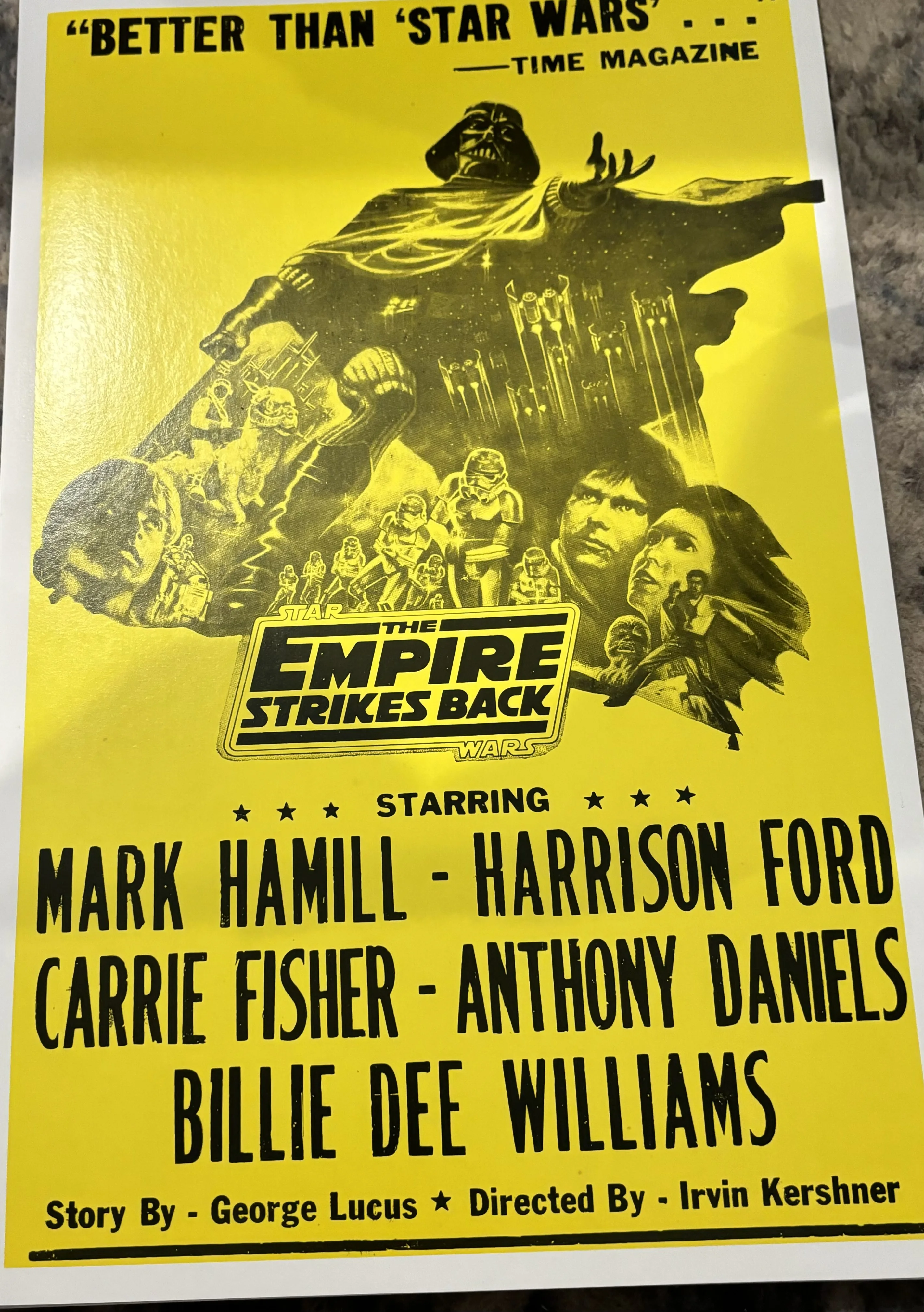 The Empire Strikes Back-Better Than Stars Wars - Concert Posters Metal Sign