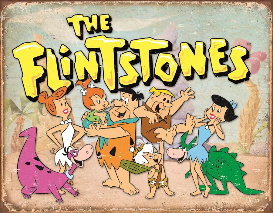 The Flintstones - Tin Signs Metal Sign