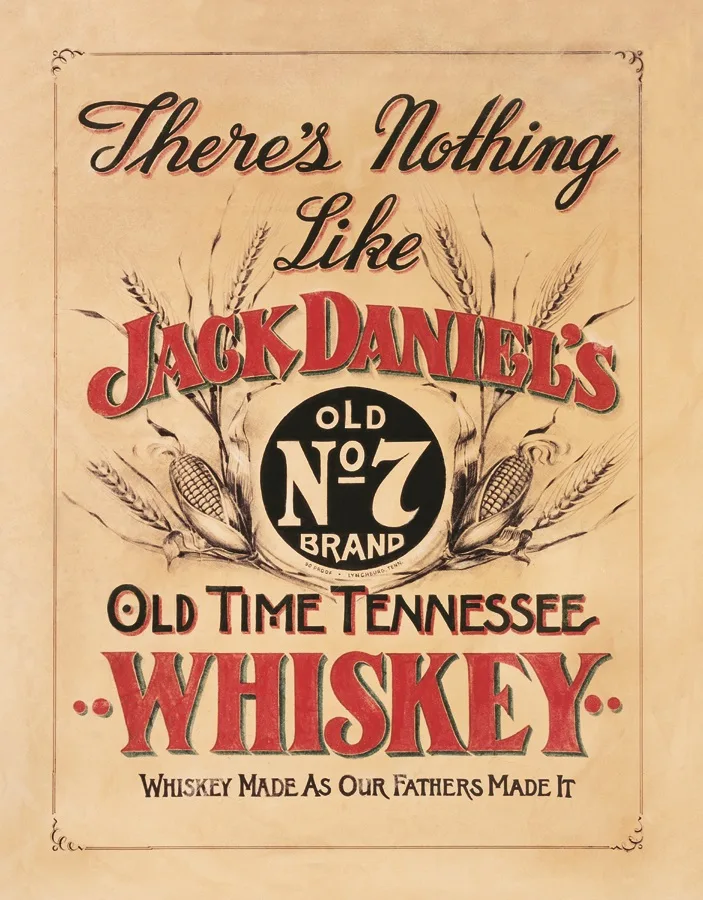 There's Nothing Like Jack Daniel's Old No.7 - Tin Signs Metal Sign