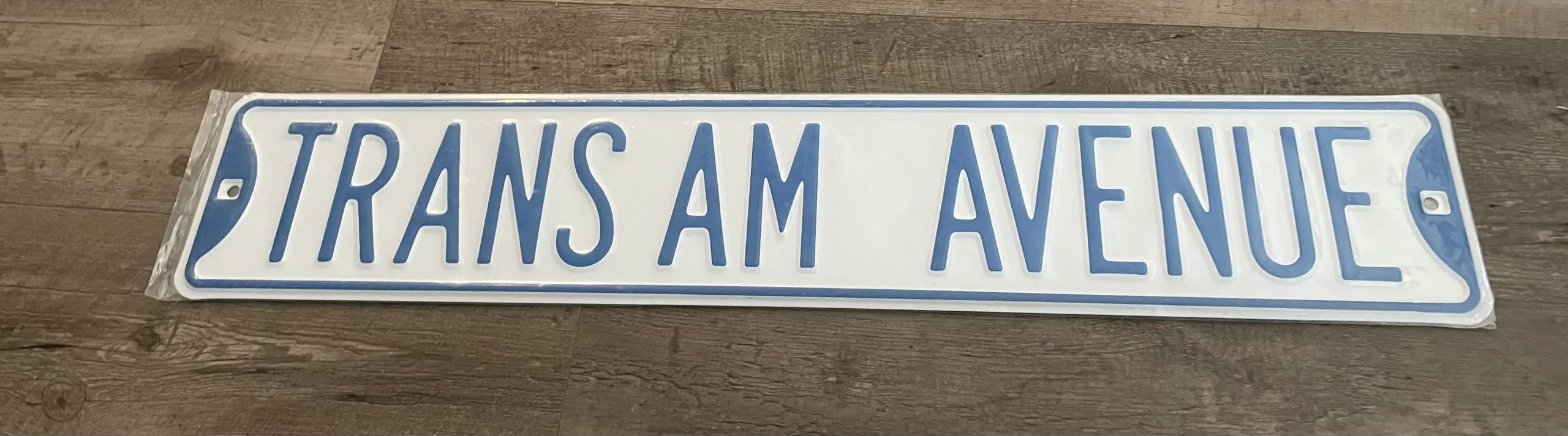 Trans Am Avenue - Street Signs Metal Sign