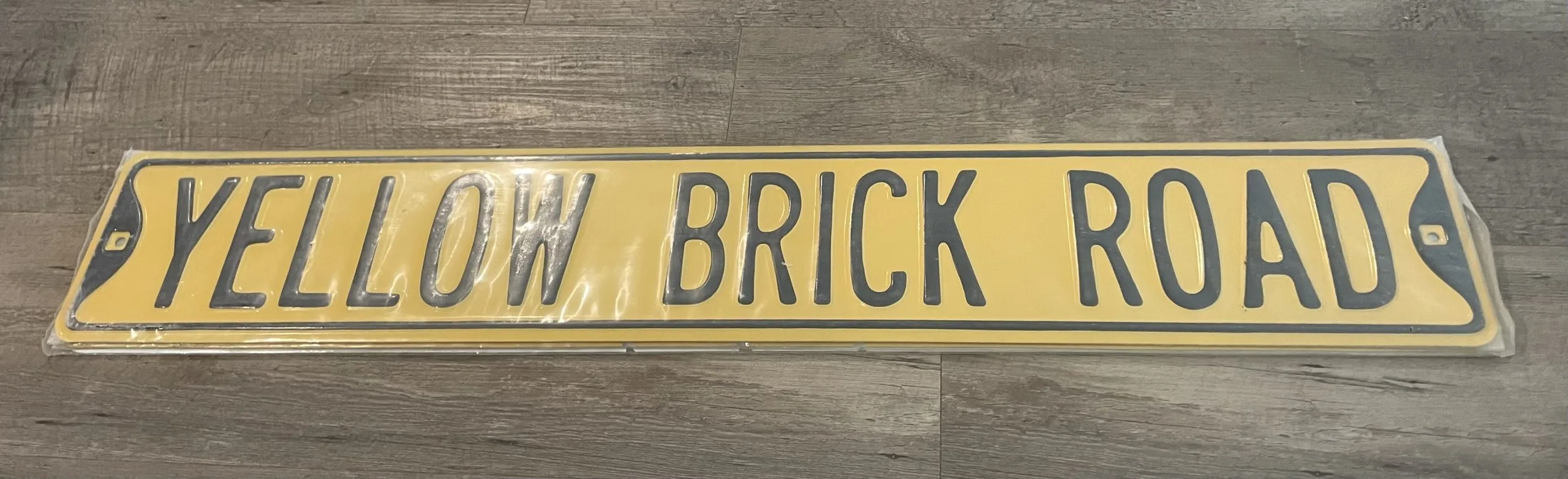 Yellow Brick Road - Street Signs Metal Sign